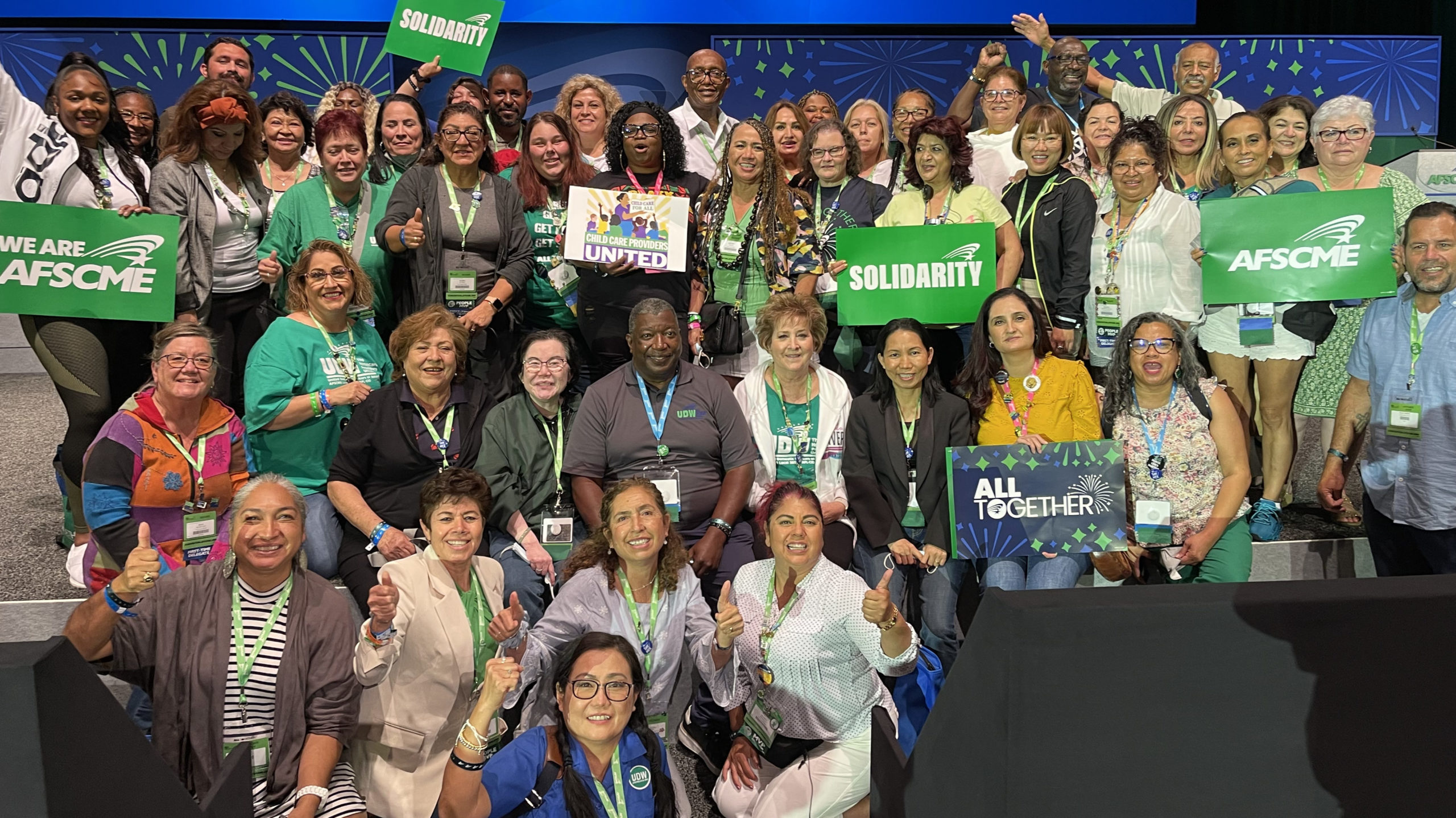 Coming AllTogether at AFSCME’s 45th International Convention UDW Fighting for Workers and