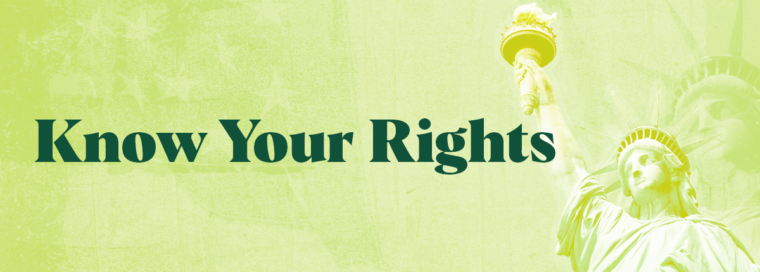 My Rights Your Rights Know Your Rights - UDW – Fighting for Workers and Our Communities